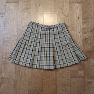 Aritzia Wilfred Classic Plaid Mini Skirt